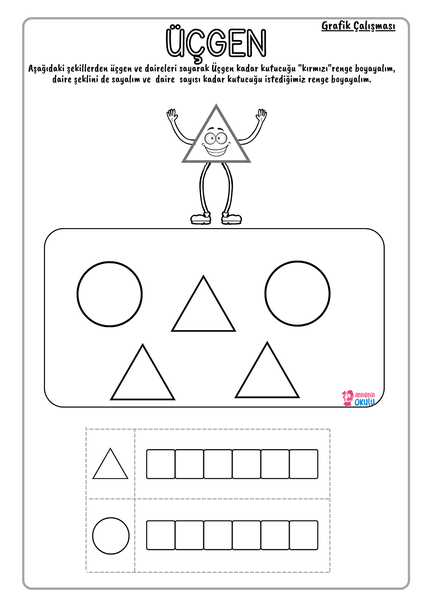 maya sayıları çalışma sayfası