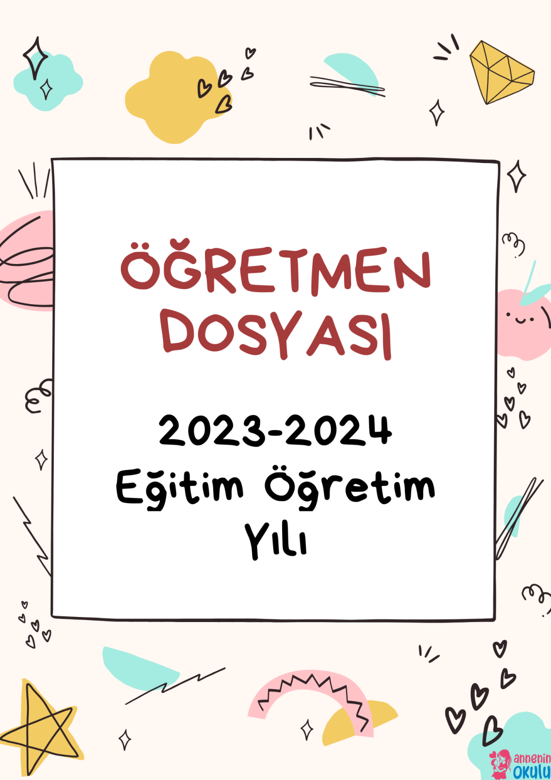 Öğretmen Dosyası 1 - Annenin Okulu